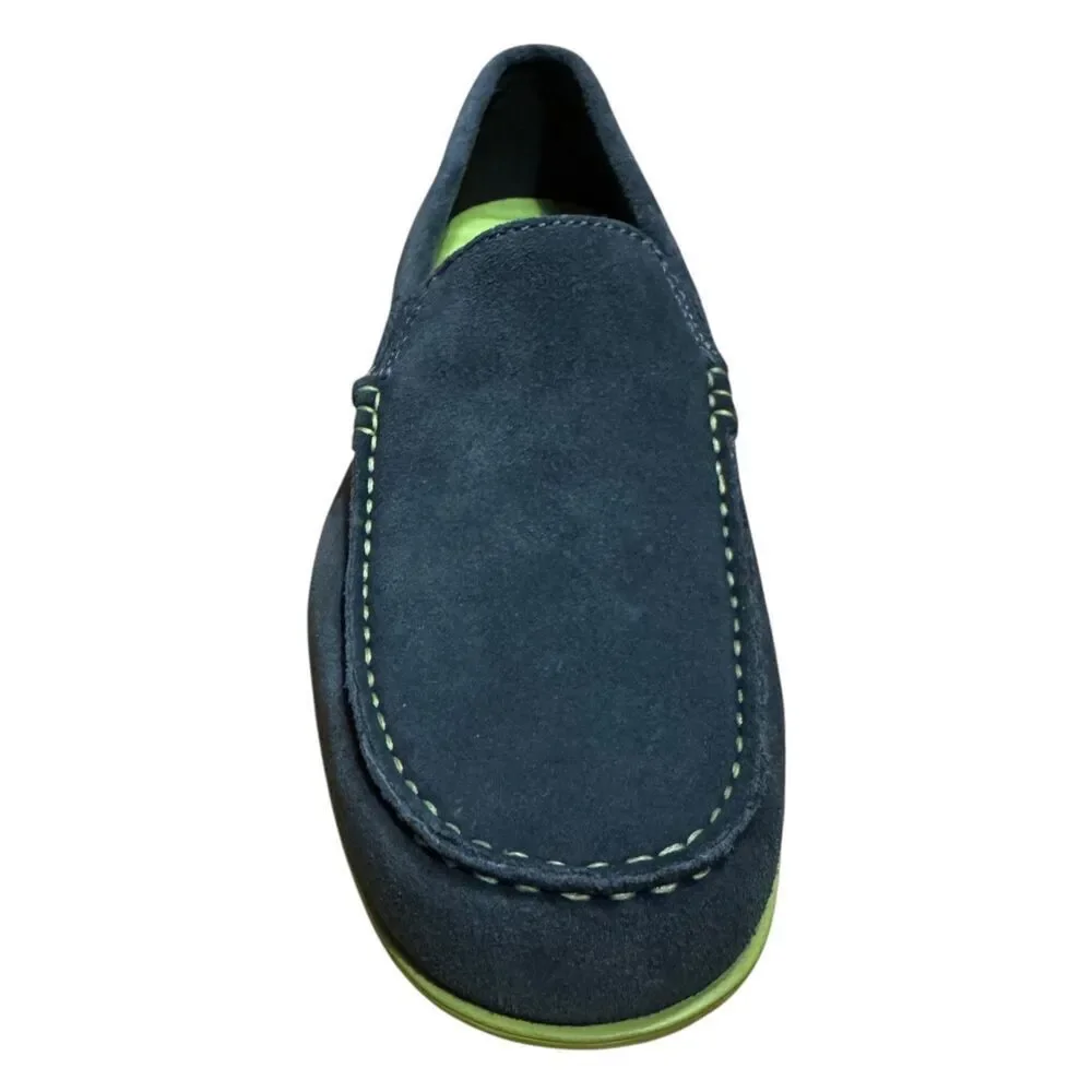 Rockport Malcom Venetian Dark Grey/Green Loafer Men’s Size 7.5M